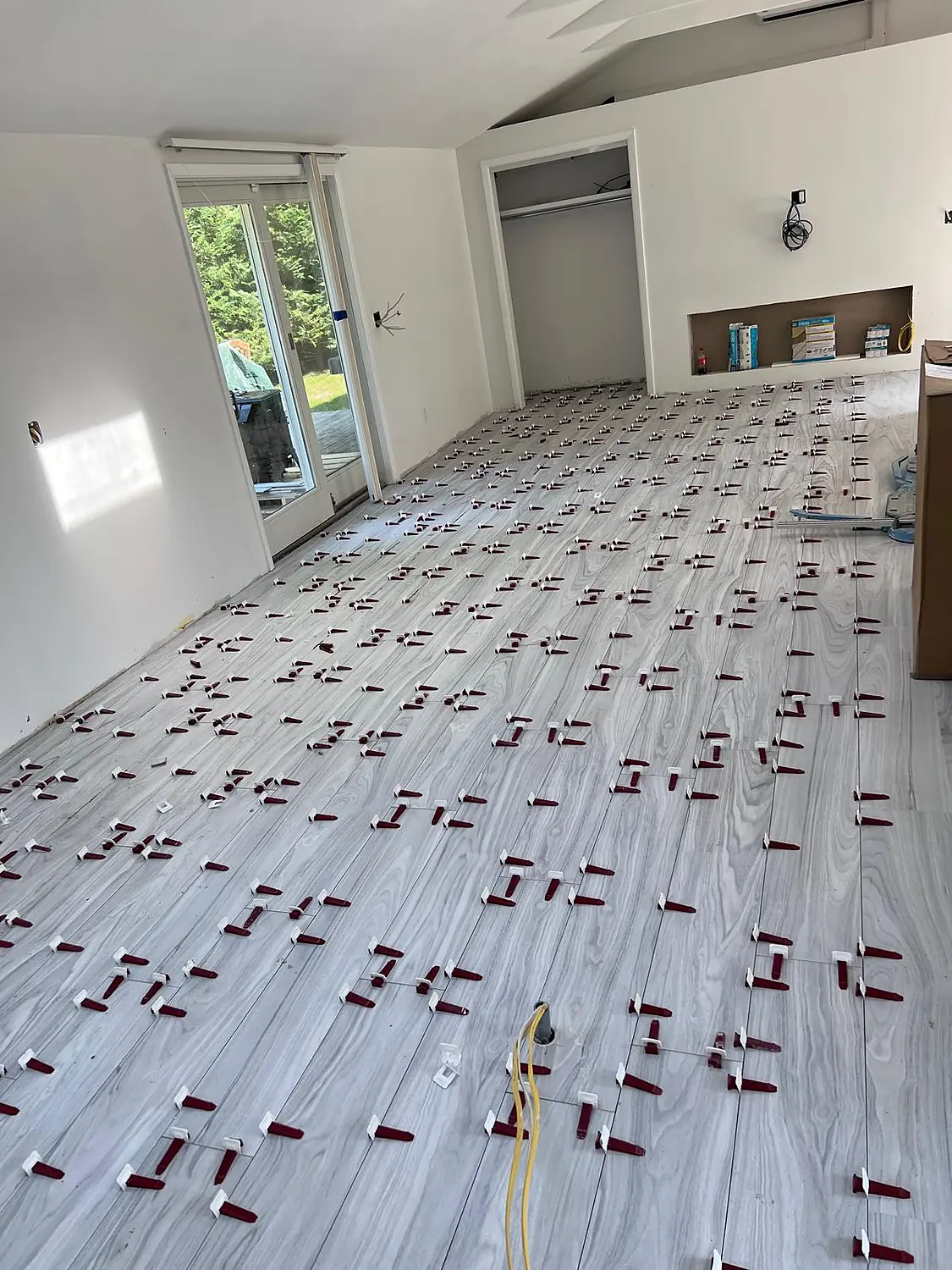 Floor tile installation in Long Island by BV Tile NY
